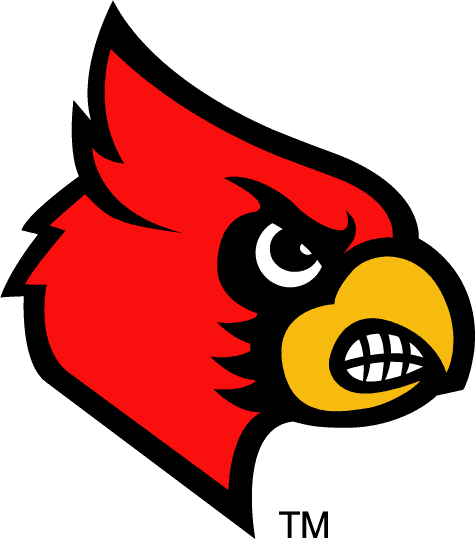 Louisville Cardinals 2001-2006 Secondary Logo iron on transfers for fabric